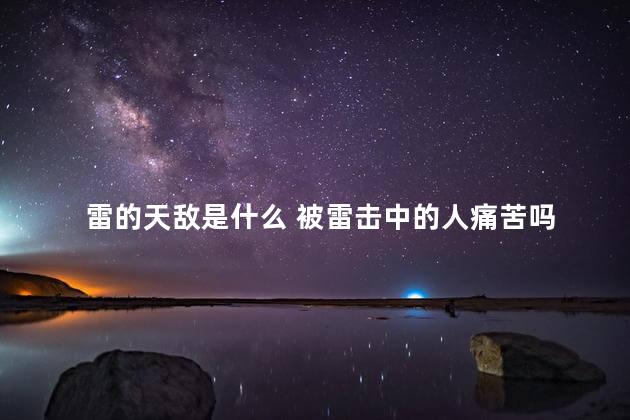 雷的天敌是什么 被雷击中的人痛苦吗